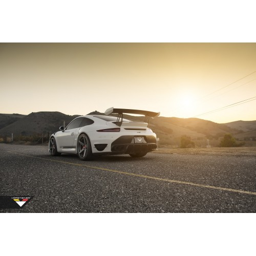 V-RT Οπίσθια αεροτομή καπό Vorsteiner για Porsche 991 Turbo
